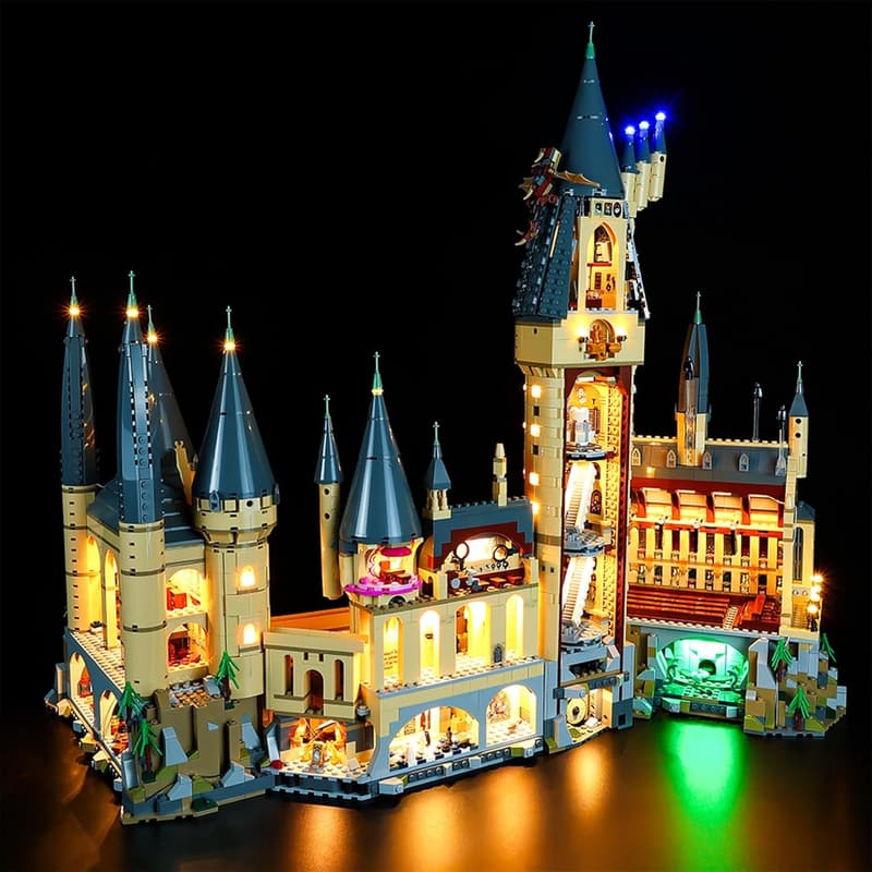 Harry Potter Hogwarts Castle LED Lighting Kit - Compatible with Lego