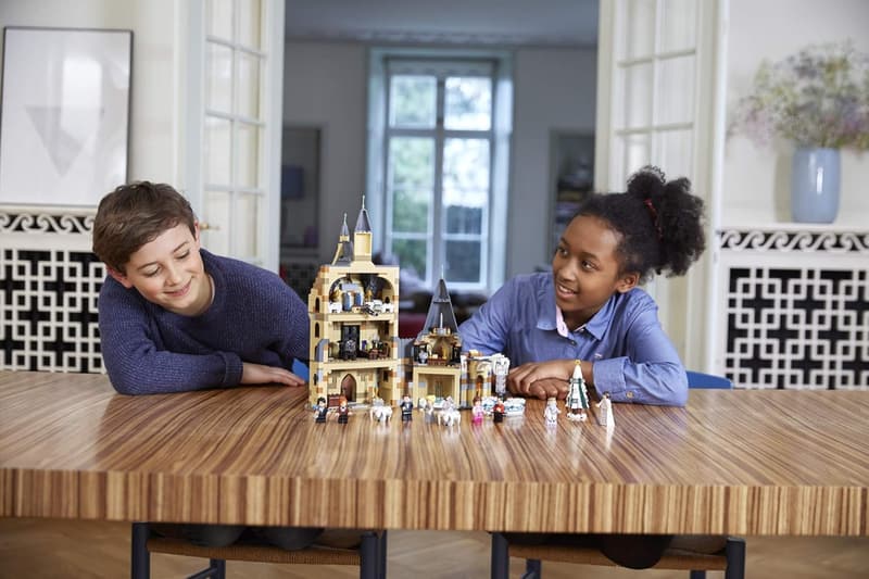 Harry Potter Hogwarts Clock Tower Set with Minifigures