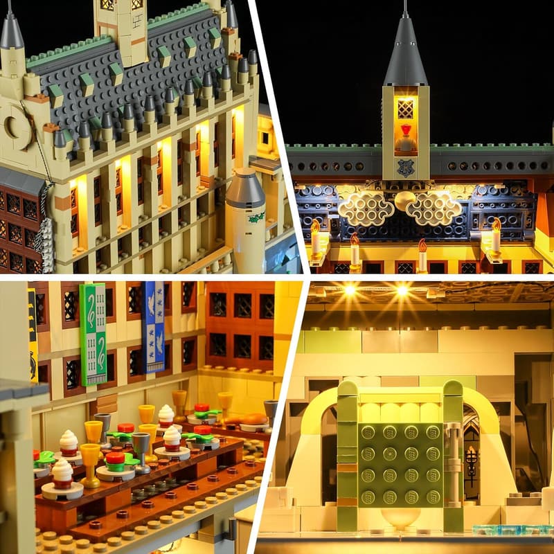 LEGO Hogwarts Castle Great Hall LED Light Kit