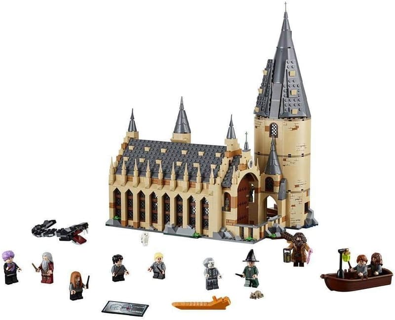 LEGO Harry Potter Hogwarts Great Hall Building Kit (878 Pieces)
