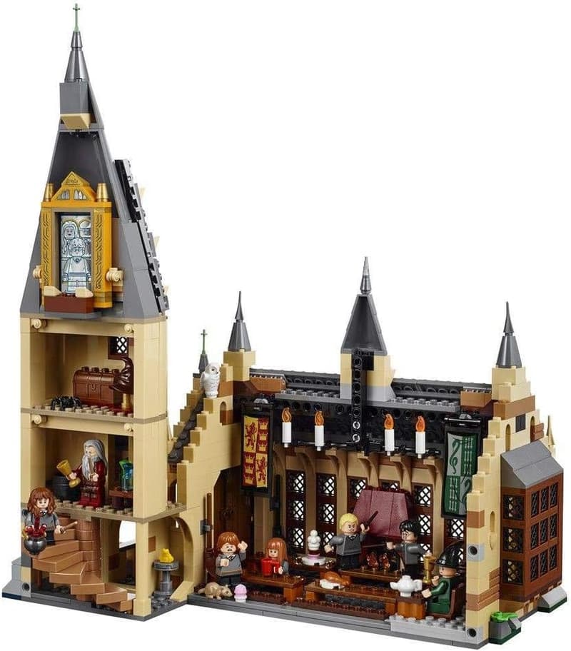 LEGO Harry Potter Hogwarts Great Hall Building Kit (878 Pieces)