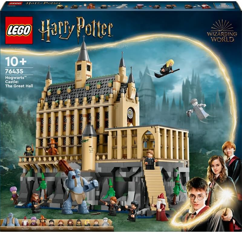 LEGO 76435 Hogwarts Great Hall Set with Draco Minifigure