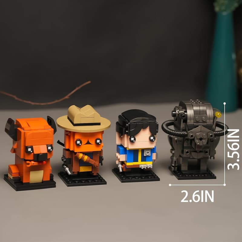 Wasteland Mech Soldier Building Set - 581 Pcs Halloween Toy