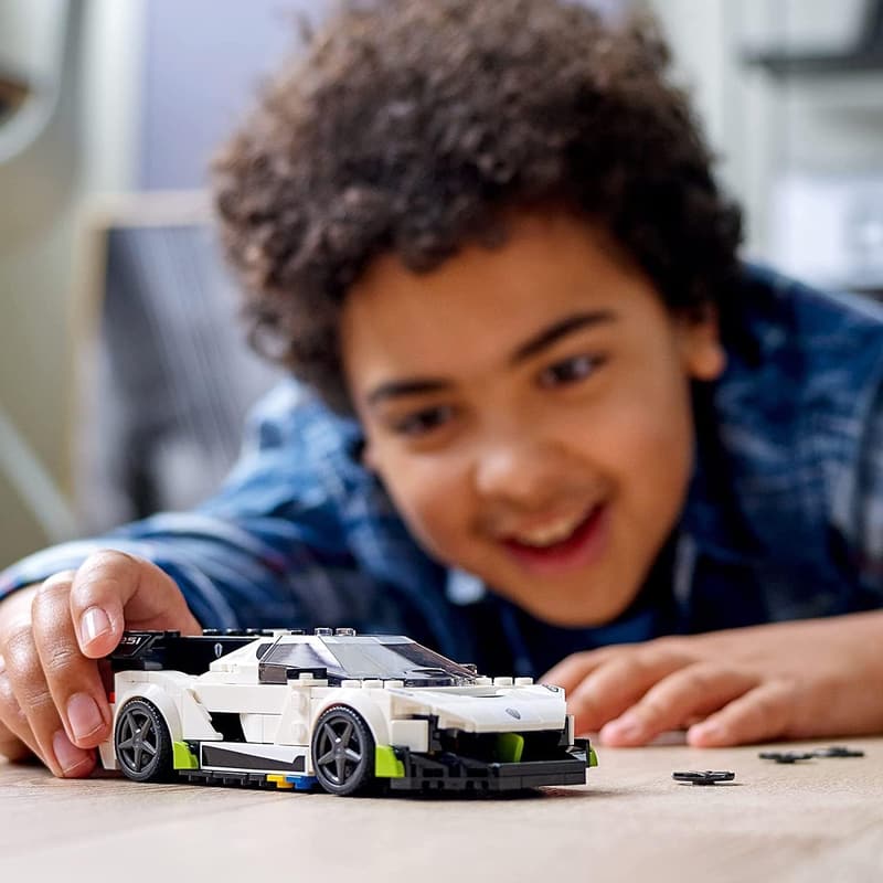 LEGO Speed Champions Koenigsegg Jesko Racing Car Set for Kids
