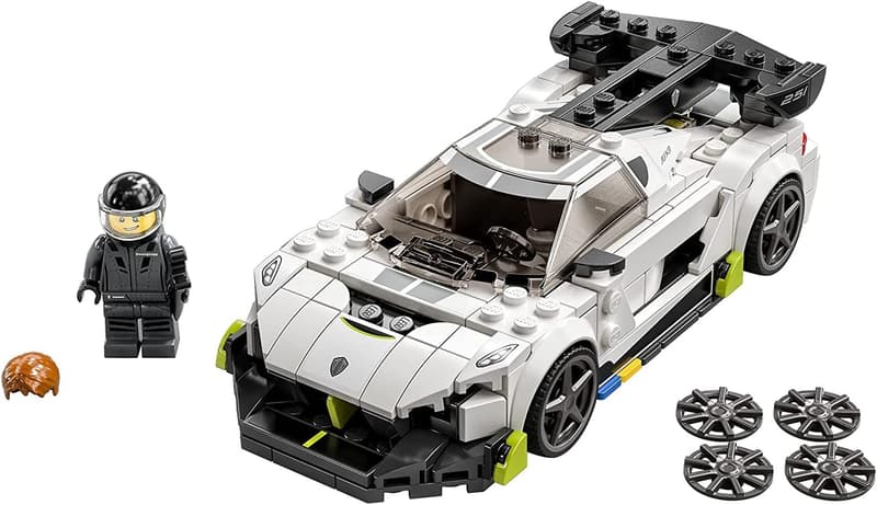 LEGO Speed Champions Koenigsegg Jesko Racing Car Set for Kids