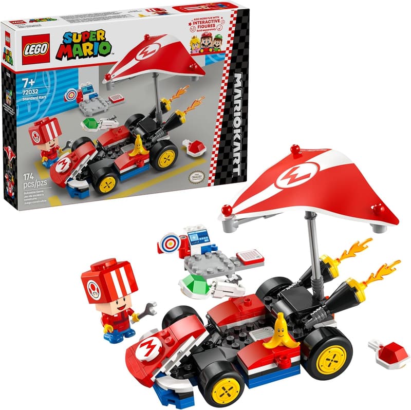 LEGO Super Mario Mario Kart Building Set for Ages 7+