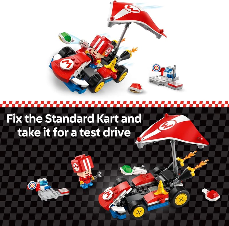 LEGO Super Mario Mario Kart Building Set for Ages 7+