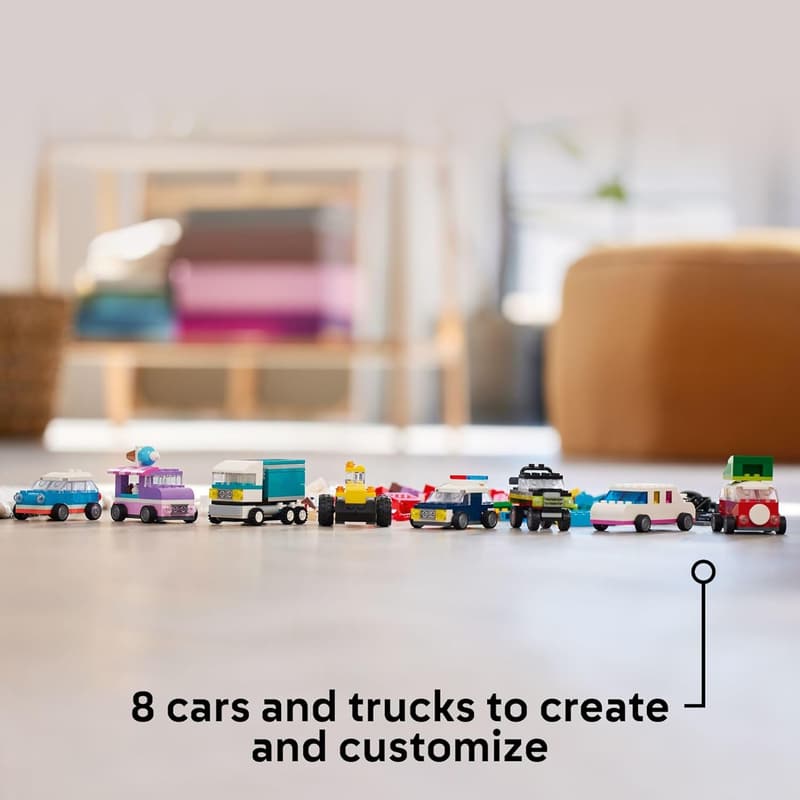 LEGO Classic Creative Vehicles Building Kit for Kids Ages 5+