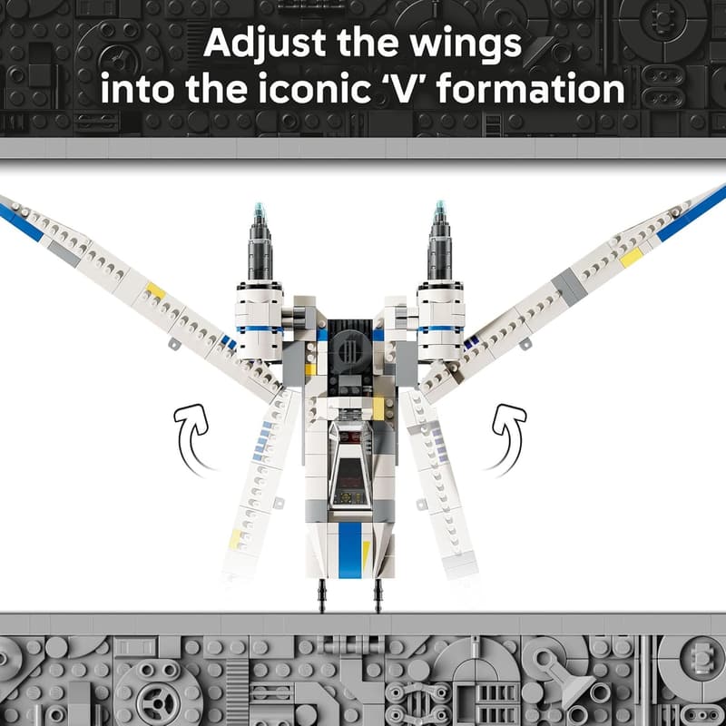 LEGO Star Wars Rebel U-Wing Starfighter Set with 3 Minifigures