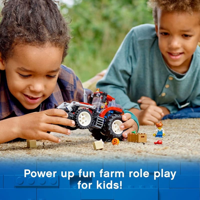 LEGO City Tractor Building Set for Kids Ages 5+ (148 Pieces)
