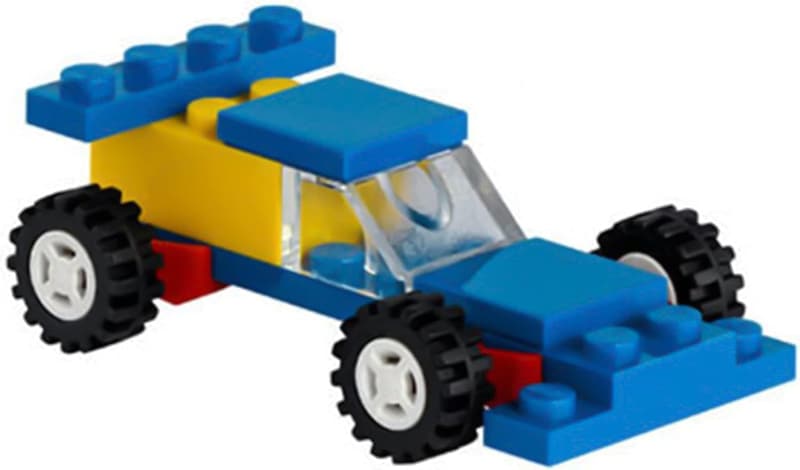 LEGO 90th Anniversary Iconic Cars Toy Set - 71 Pieces