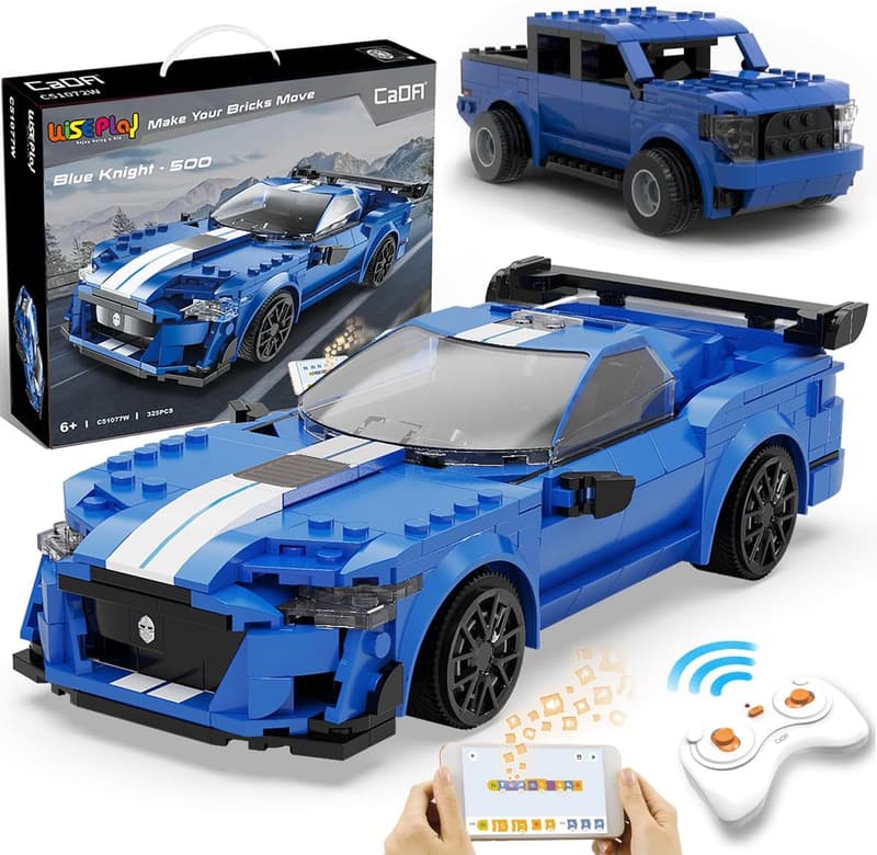 STEM RC Car Building Kit - 325-Piece Gift for Kids (Ages 6-10)