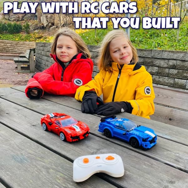 STEM RC Car Building Kit - 325-Piece Gift for Kids (Ages 6-10)