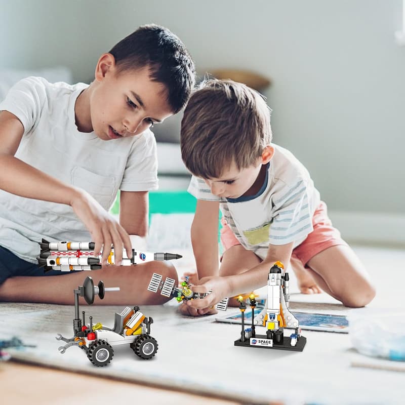 STEM Space Exploration Building Kit for Boys (415 PCS)