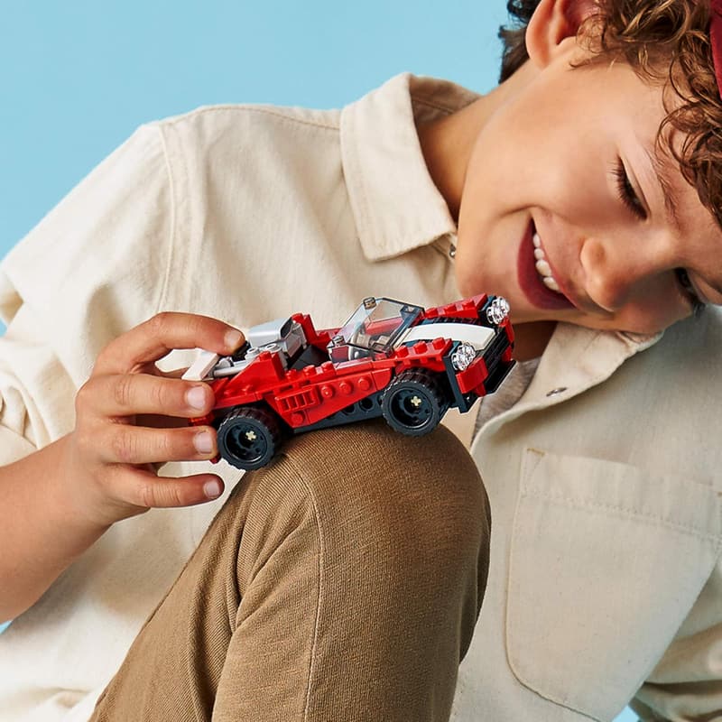 LEGO Creator 3-in-1 Sports Car Building Kit (134 Pieces)