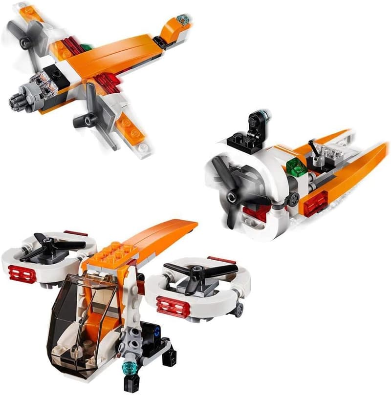 LEGO Creator 3-in-1 Explorer Drone Building Kit (109 Pieces)