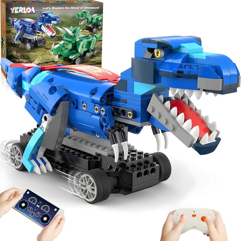 Jurassic Dinosaur Building Kits - 343 pcs STEM Toys for Kids