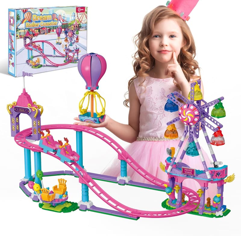 Ferris Wheel Building Set - 723PCS STEM Playground Toy for Ages 6-12