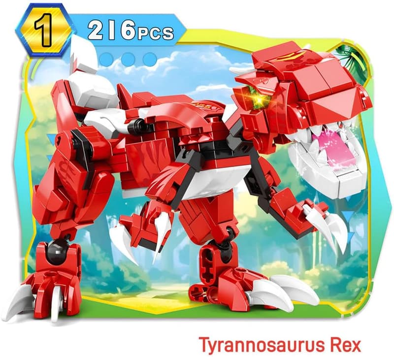 Dinosaur Building Set for Kids Age 7-12, Boys' Gift