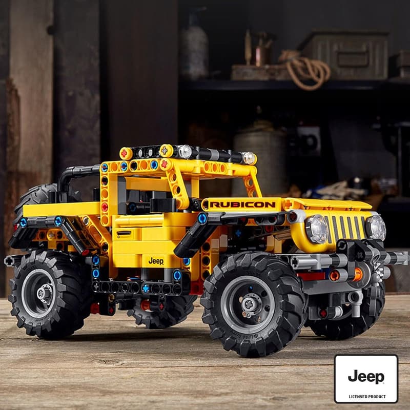 LEGO Technic Jeep Wrangler 4x4 Building Kit - STEM Toy for Ages 9+