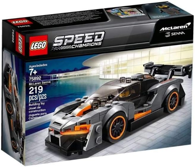 LEGO Speed Champions McLaren Senna Building Kit - 219 Pieces