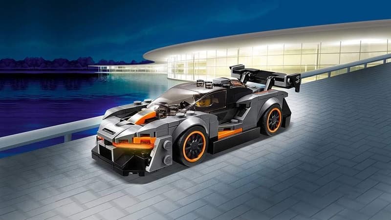 LEGO Speed Champions McLaren Senna Building Kit - 219 Pieces