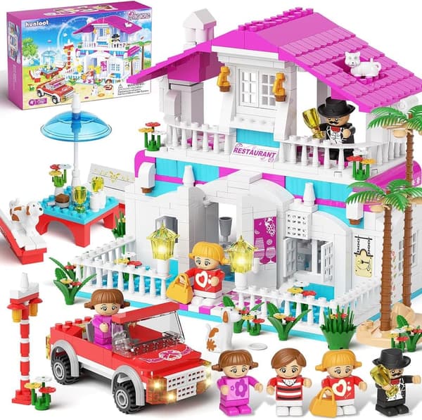 STEM Building Block Set for Girls 6-12 - 552 Pieces