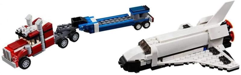 LEGO Creator 3-in-1 Shuttle Transporter Building Kit