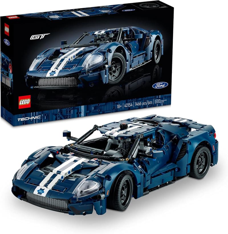 LEGO Technic 2022 Ford GT 42154 Collectible Car Model Kit