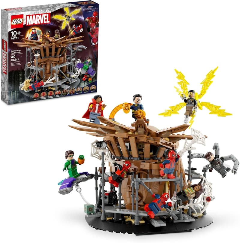 LEGO Marvel Spider-Man Final Battle Playset with 3 Figures