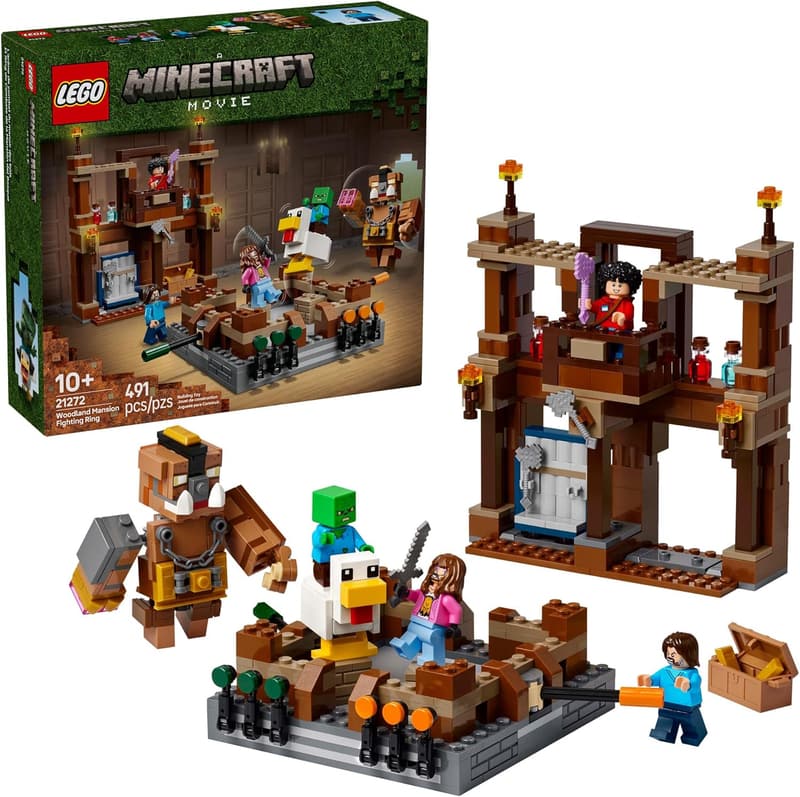 LEGO Minecraft Woodland Mansion Battle Set for Kids 10+