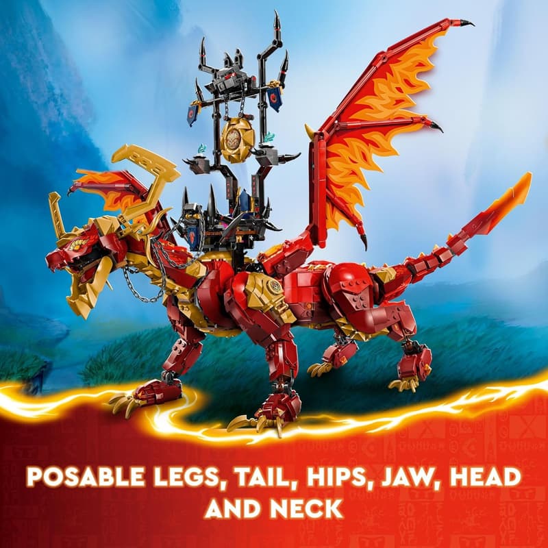 LEGO NINJAGO Source Dragon Adventure Toy Playset for Kids