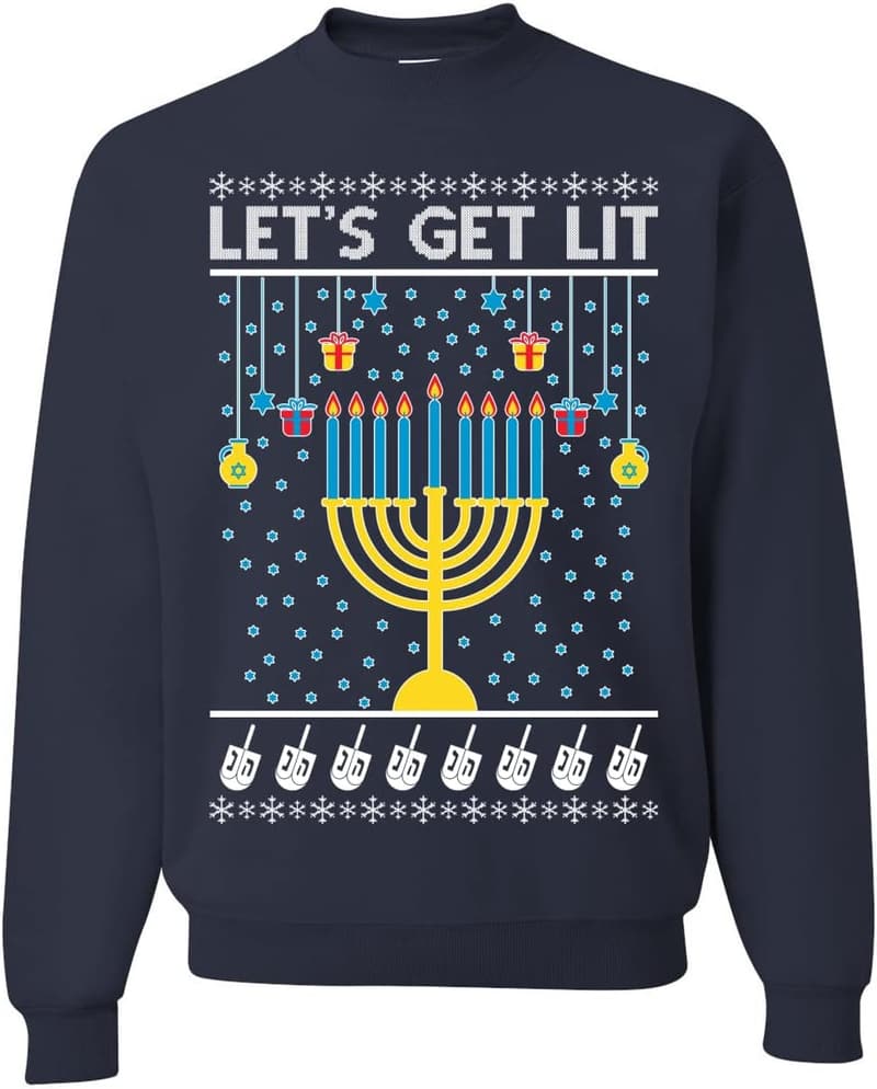 Hanukkah Unisex Graphic Crewneck Sweatshirt