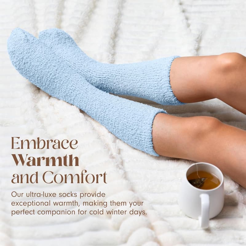 Ultra-Luxe Cloud Sleep Socks for Women & Men - Soft & Cozy
