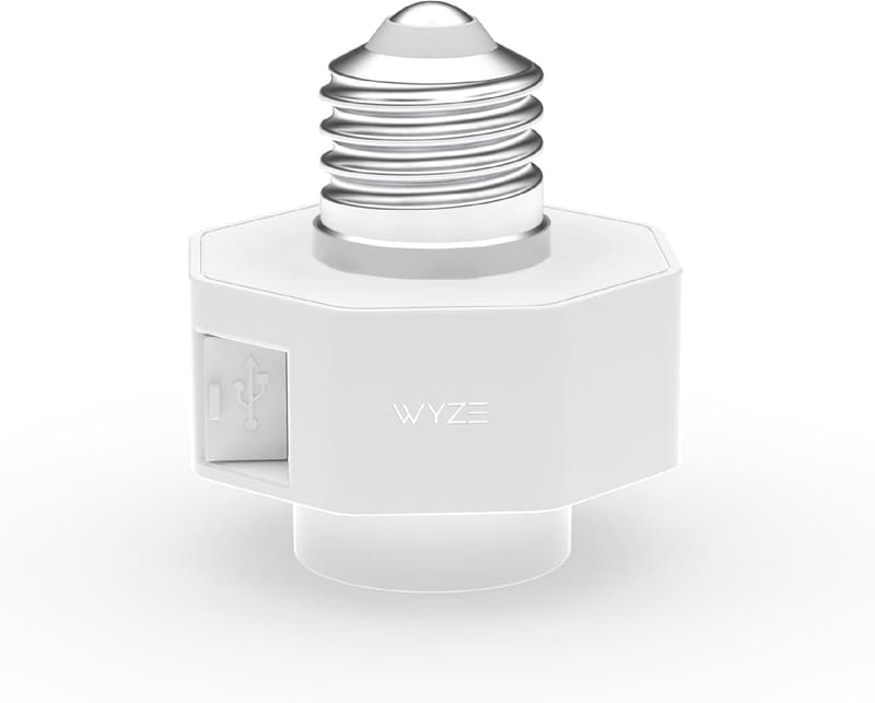 Wyze Lamp Socket Power Adapter for Wyze Cam v3/v4