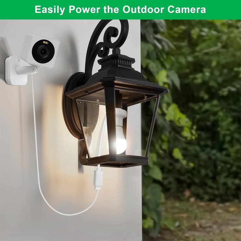 Wyze Cam E26 USB Power Adapter - 2 Pack for Security Cameras