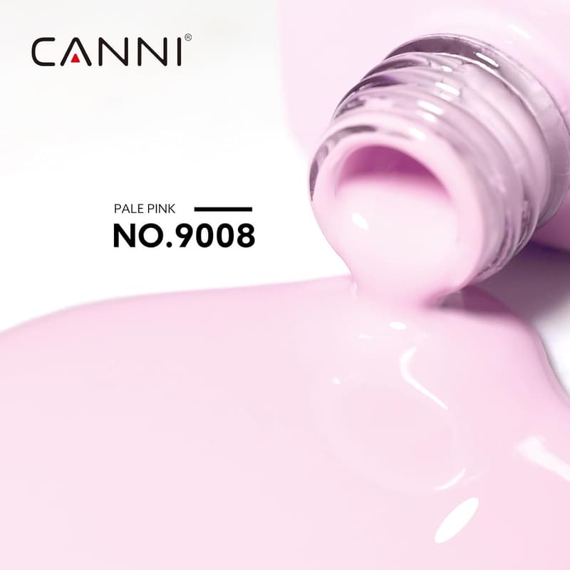 Light Pink Gel Nail Polish - High Gloss Soak Off for DIY Manicure