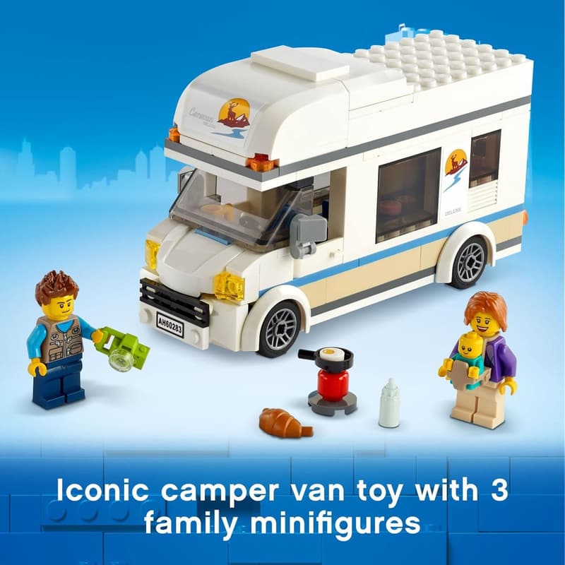 Holiday Camper Van LEGO Set for Kids Ages 5+