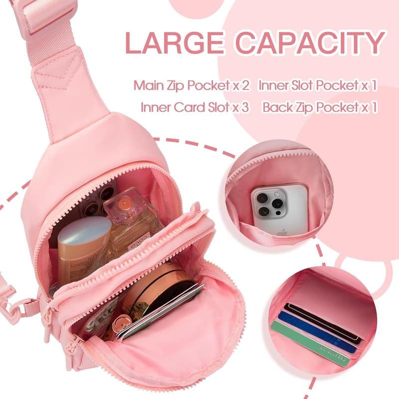 Cute Crossbody Sling Bag for Girls & Women