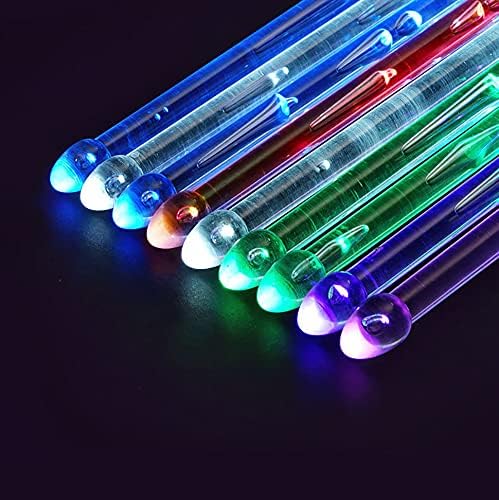 Glow-in-the-Dark LED Drumsticks with Storage Bag - Personalized Gifts