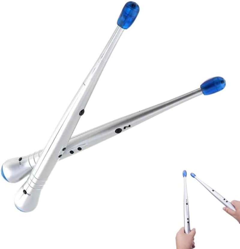 Adjustable Light-Up Electronic Drumsticks for Rock Beat Percussion