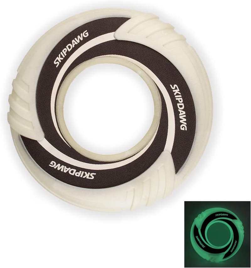 Outdoor Dog Glow Flying Disc Toy - Lightweight & Non-Toxic