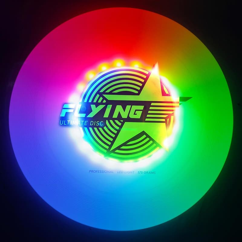 Glow-in-the-Dark Frisbee Toy for Adults and Dogs