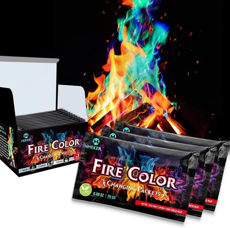 Color Changing Fire Packets for Bonfires & Campfires (12 盒)