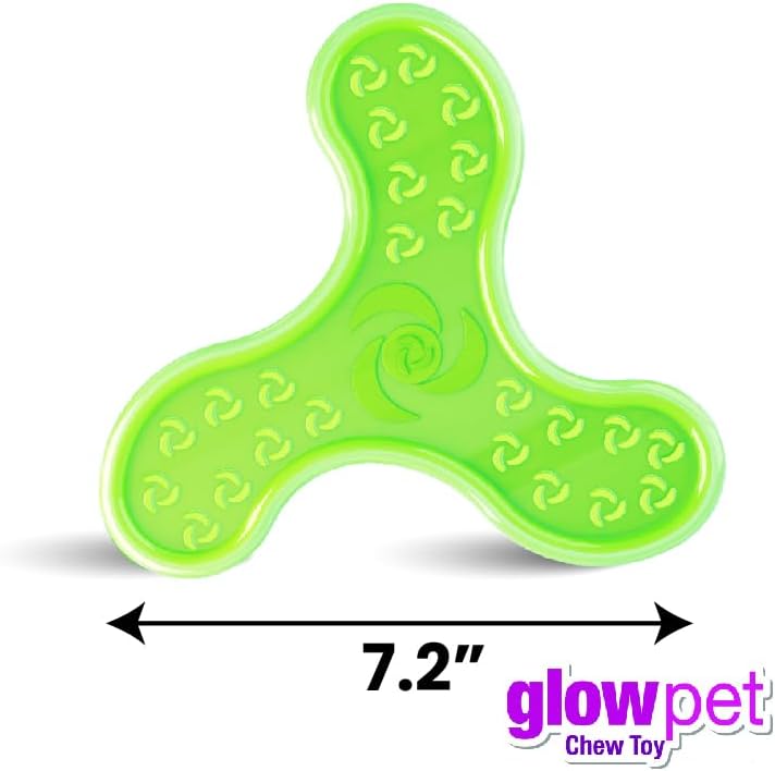Interactive Light-Up Frisbee for Dogs - durable, safe & non-toxic