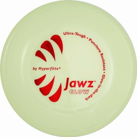 Glow-in-the-Dark Dog Frisbee - Puncture-Resistant, 7 Inch