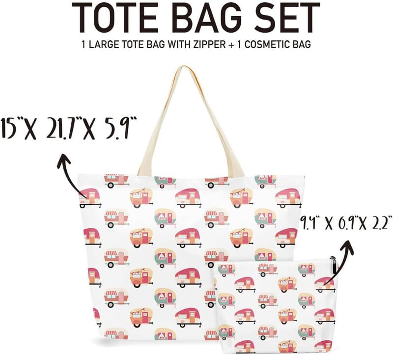Camping Tote Bag for RVs and Travel Accessories