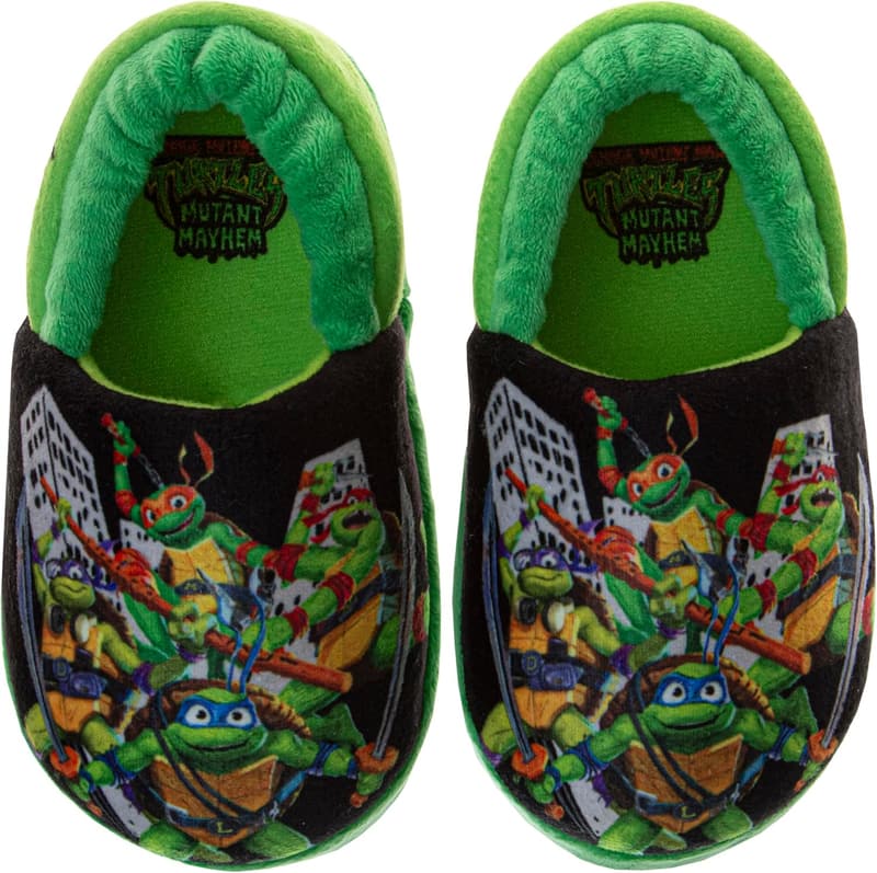 TMNT Boys' Slippers – Soft, Lightweight House Shoes