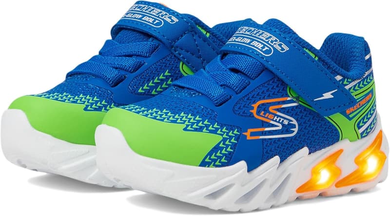 Skechers Unisex Child Flex-Glow Bolt Sneakers
