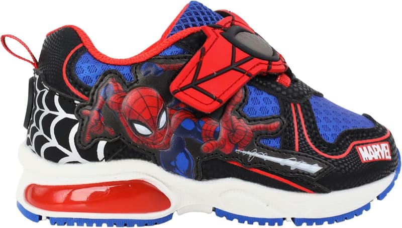 Light-Up Spiderman Sneakers for Boys, Kids Sizes 5-13